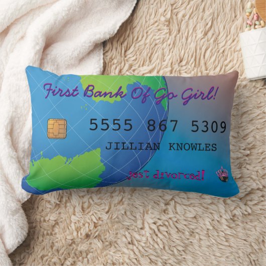 離婚したファブおもしろい女子ジョーク ランバークッション (ブランケット)