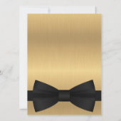 離婚した両親のためのクラシックな結婚式招待状 招待状 (裏面)