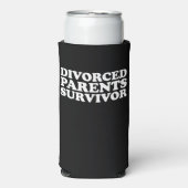 離婚した両親の生きおもしろい残り スリム缶クーラー (Seltzer正面)