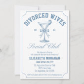 離婚した妻ソーシャルクラブ離婚パーティー 招待状 (正面)