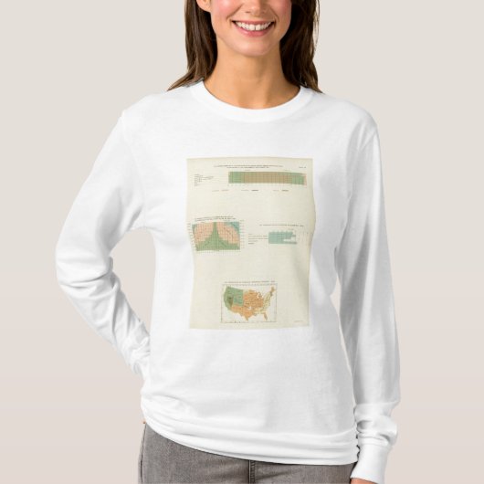 離婚する32夫婦の状態1890年 Tシャツ (正面)