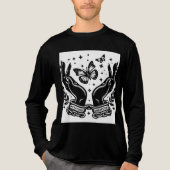 離婚と離別 トライブレンドＴシャツ (正面)