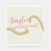 離婚のパーティー スタンダードランチョンナプキン (正面)