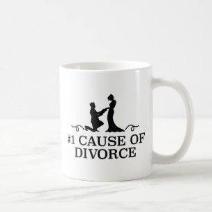 離婚の原因 コーヒーマグカップ