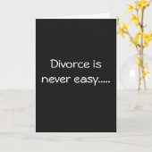 離婚の悔やみや弔慰カード カード (黄色い花)