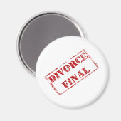 離婚の最終印 マグネット (正面/裏面)