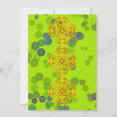 離婚ほぼビート私はほとんど言った 招待状 (裏面)