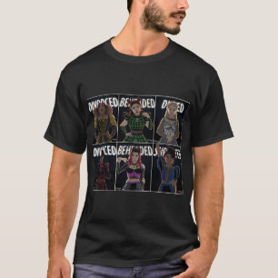 離婚を乗り越えた人に贈るSix The Musicalの面白いギフト Tシャツ