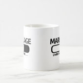離婚アンインストール おもしろい | 離婚のユーモア コーヒーマグカップ (中央)