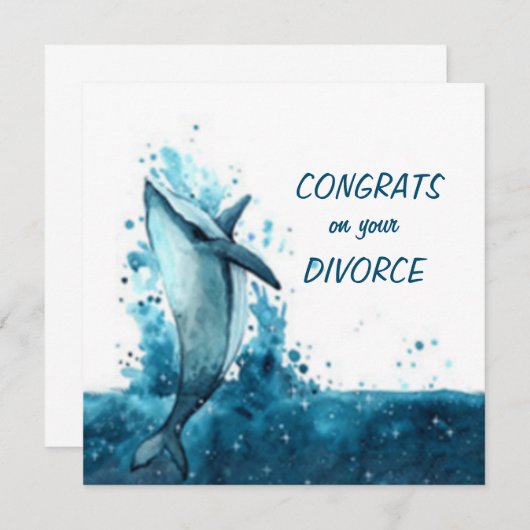 離婚カード (正面/裏面)