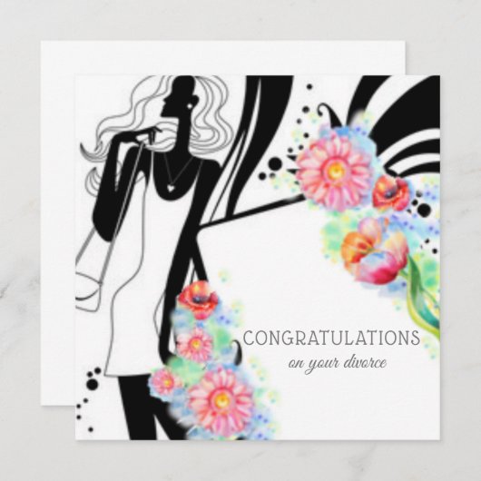 離婚カード (正面/裏面)