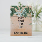 離婚カード サンキューカード (スタンド正面)