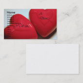 離婚ハート名刺が欲しい 名刺 (正面/裏面)