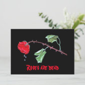 離婚パーソナライズされたパーティー 招待状 (スタンド正面)