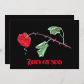 離婚パーソナライズされたパーティー 招待状 (正面/裏面)