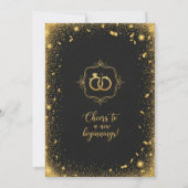 離婚パーティの招待状 – 私は、私は、私は完了した! 招待状 (裏面)