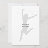 離婚パーティーお祝いexハビースタートパッキング 招待状 (裏面)