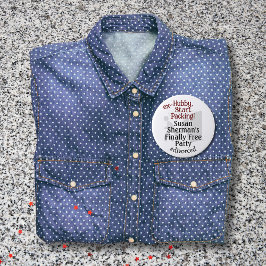 離婚パーティーお祝いexハビースタートパッキング 缶バッジ