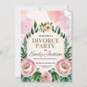 離婚パーティーの招待状 - 大胆で新しいスタート 招待状 (正面)