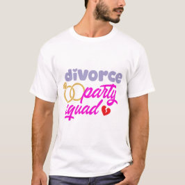 離婚パーティースコード Tシャツ
