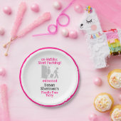 離婚パーティーデコールピンク最終的に無料おもしろい ペーパープレート (パーティー)