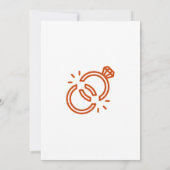 離婚パーティー招待状:建築閉鎖 招待状 (裏面)