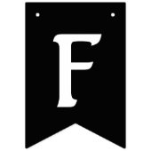 離婚パーティー最終的に自由なお祝い白黒 バンティングフラッグ (第2の旗)