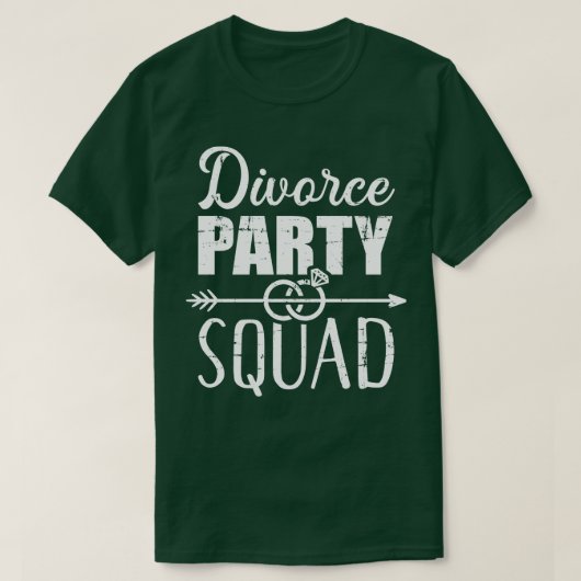 離婚パーティー班 Tシャツ (デザイン正面)