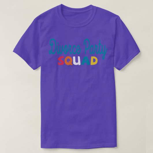 離婚パーティー隊 Tシャツ (デザイン正面)