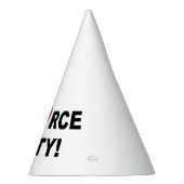 "離婚パーティー"のパーティーの帽子 パーティーハット (右)