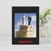 離婚パーティー 招待状 (スタンド正面)