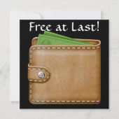 離婚ユーモア – SRF 招待状 (正面)