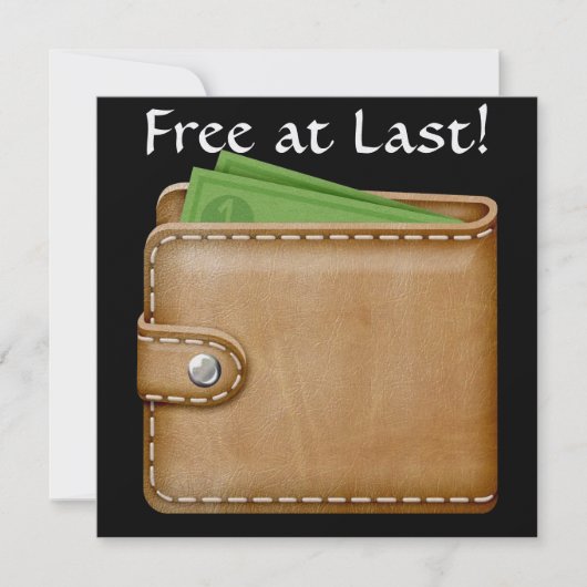 離婚ユーモア – SRF 招待状 (正面)