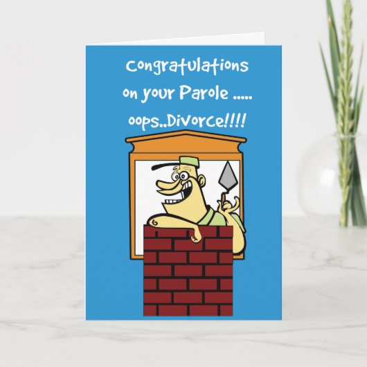 離婚仮釈放カード カード (正面)