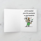 離婚仮釈放カード カード (内部)