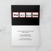 離婚勇気付けられるあなたは優しい女性の一人である カード (内部)