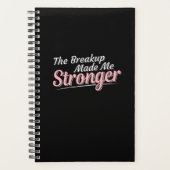 離婚回復の分裂が私をより強くプランナー プランナー手帳 (正面)