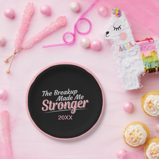 離婚回復の別れが私をより強い紙Pl ペーパープレート (パーティー)