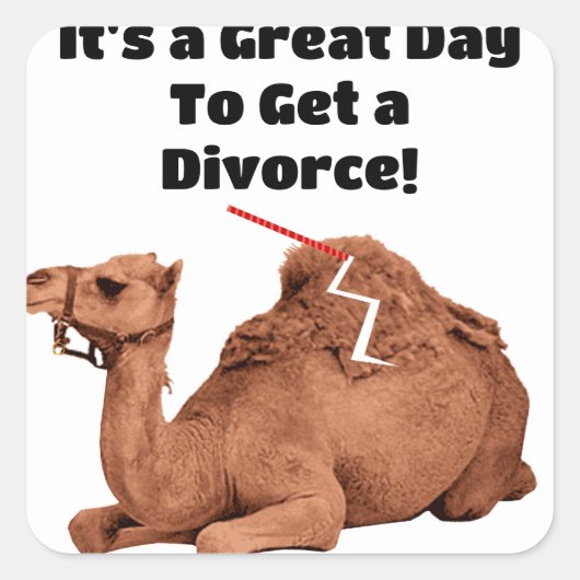 離婚封筒用シール スクエアシール (正面)