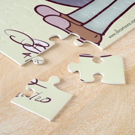 離婚率ジグソーパズル ジグソーパズル (側面)
