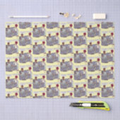 離婚率ティッシュペーパー 薄葉紙 (クラフト)