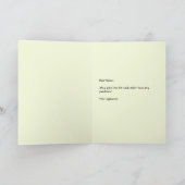 離婚率折り畳みグリーティングカード カード (内部)