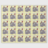 離婚率 ラッピングペーパー (フラット)