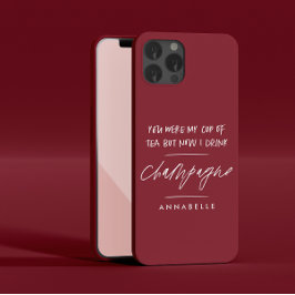 離婚私のお茶のさくらんぼ赤モダンちゃん iPhone 13ケース