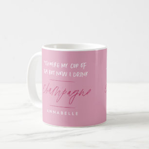 離婚私のお茶パッモダンクシンプルの コーヒーマグカップ
