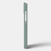 離婚私の茶漬けグリーンモダンのカップ Case-Mate iPhoneケース (裏面 / 左)