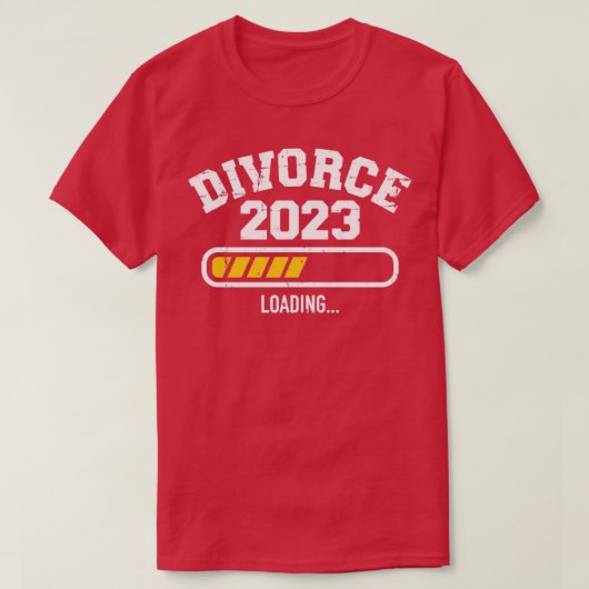 離婚2023離婚元妻と Tシャツ (デザイン正面)
