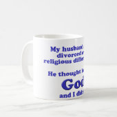 離婚 コーヒーマグカップ (正面左)
