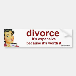 離婚 バンパーステッカー