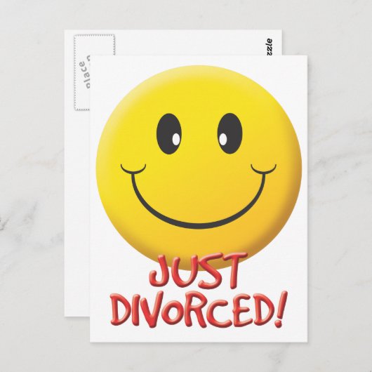 離婚 ポストカード (正面/裏面)